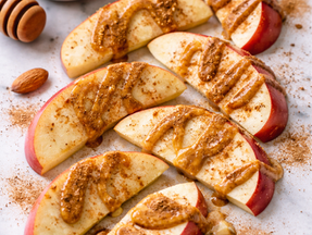 Apple + Cinnamon + Almond Butter