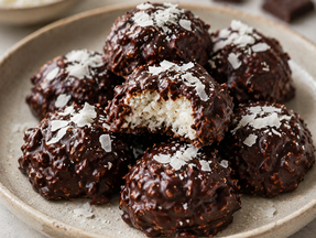 Dark Chocolate Coconut Clusters