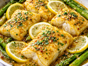 Lemon Turmeric Cod