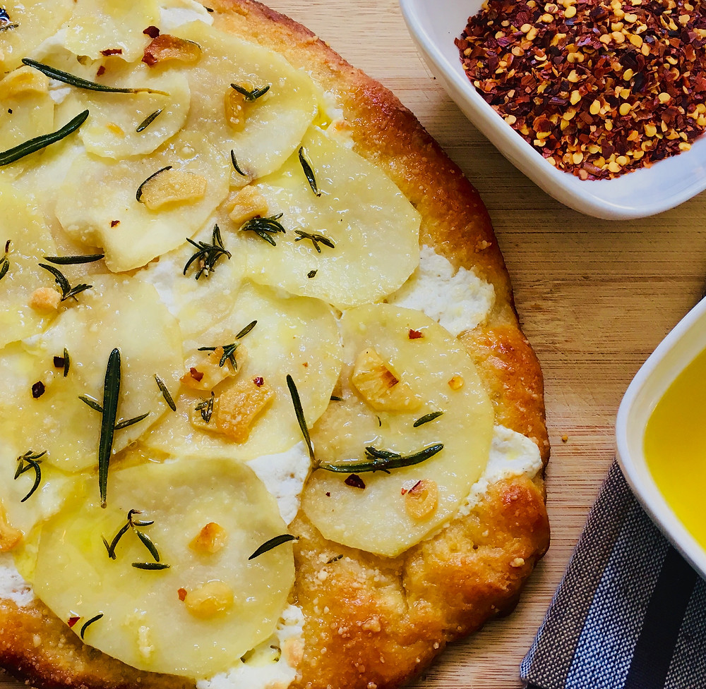 How to make Potato Pizza recipe