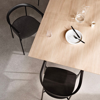 TAKT sustainable furniture – minimalist Scandinavian designs made with FSC-certified wood and modular components, reflecting the brand’s commitment to circular and eco-conscious design.