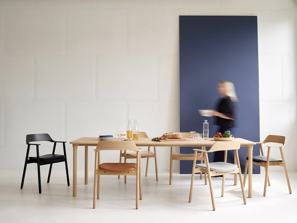 TAKT sustainable furniture – minimalist Scandinavian designs made with FSC-certified wood and modular components, reflecting the brand’s commitment to circular and eco-conscious design.