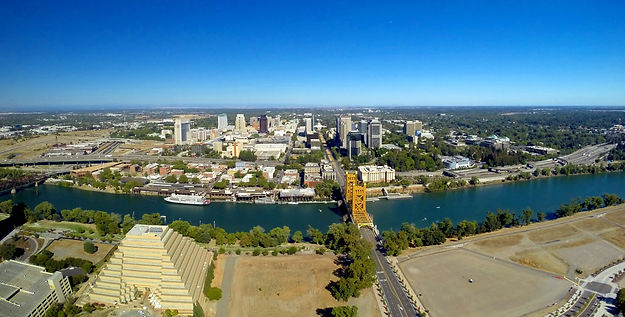 Sacramento Downtown Aerial Photo