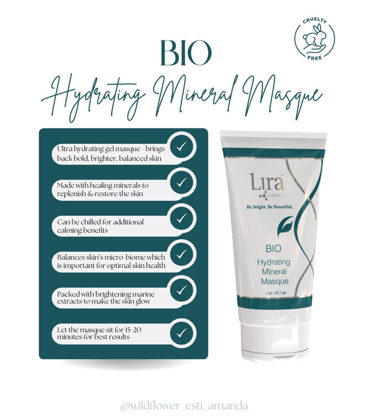 Lira Clinical BIO Hydrating Mineral Masque