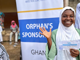In May 2026, Life for Relief and Development (LIFE) Supported 256 Orphans in Ghana 
