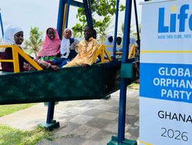 A Day of Laughter and Hope for Ghana’s Orphaned Children at the LIFE Global Orphan Party 2026
