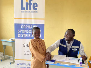 Across Four Regions in Ghana, LIFE Helped 265 Orphans Thrive 