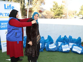 Life for Relief and Development USA (LIFE) Grant the Gift of Winter Warmth to 935 Displaced Refugees in Jordan