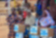 Photo of recipients of Life for Relief and Development USA (LIFE) food baskets in Togo.