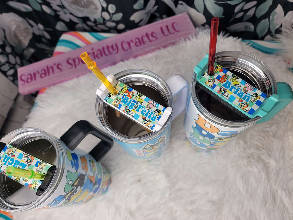 Thumbnail: 40OZ Girl Dad Stainless steel Tumbler, Front is Dada back is Girl Dad. 