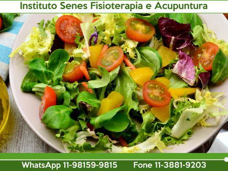 Alimentação equilibrada contribui para melhoria de dores, cicatrização e alívio do estresse