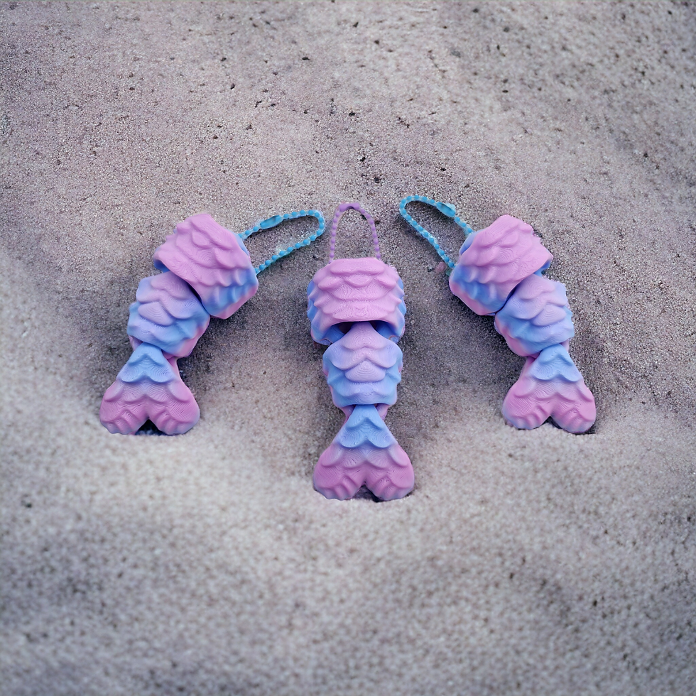 Mermaid Tail Keychain