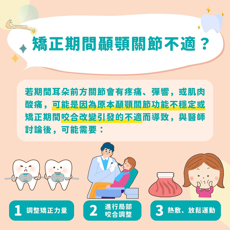 寶貝牙牙醫診所-牙齒矯正關節不適
