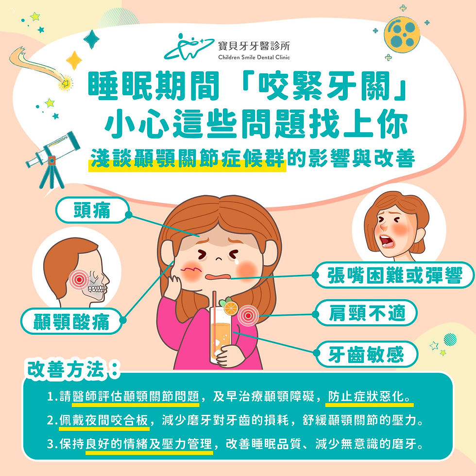 寶貝牙牙醫診所-顳顎關節問題