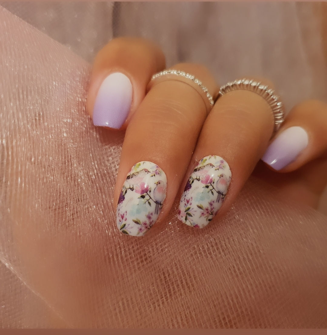 Garden and Birds Accent