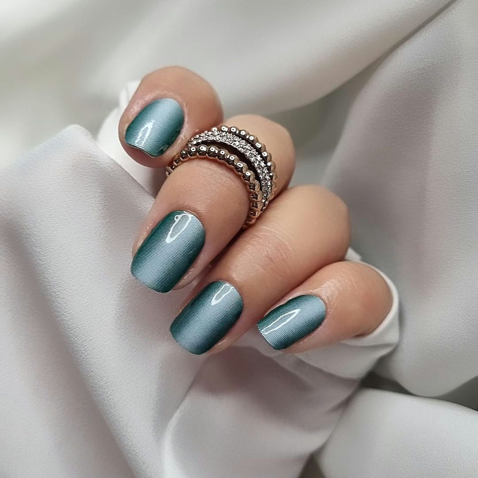 Thumbnail: Shades of Petrol Green (no top coat)