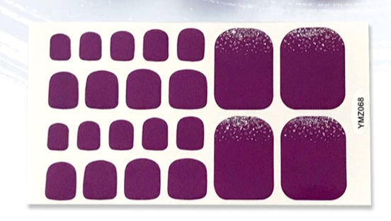 Thumbnail: Purple Rain toes