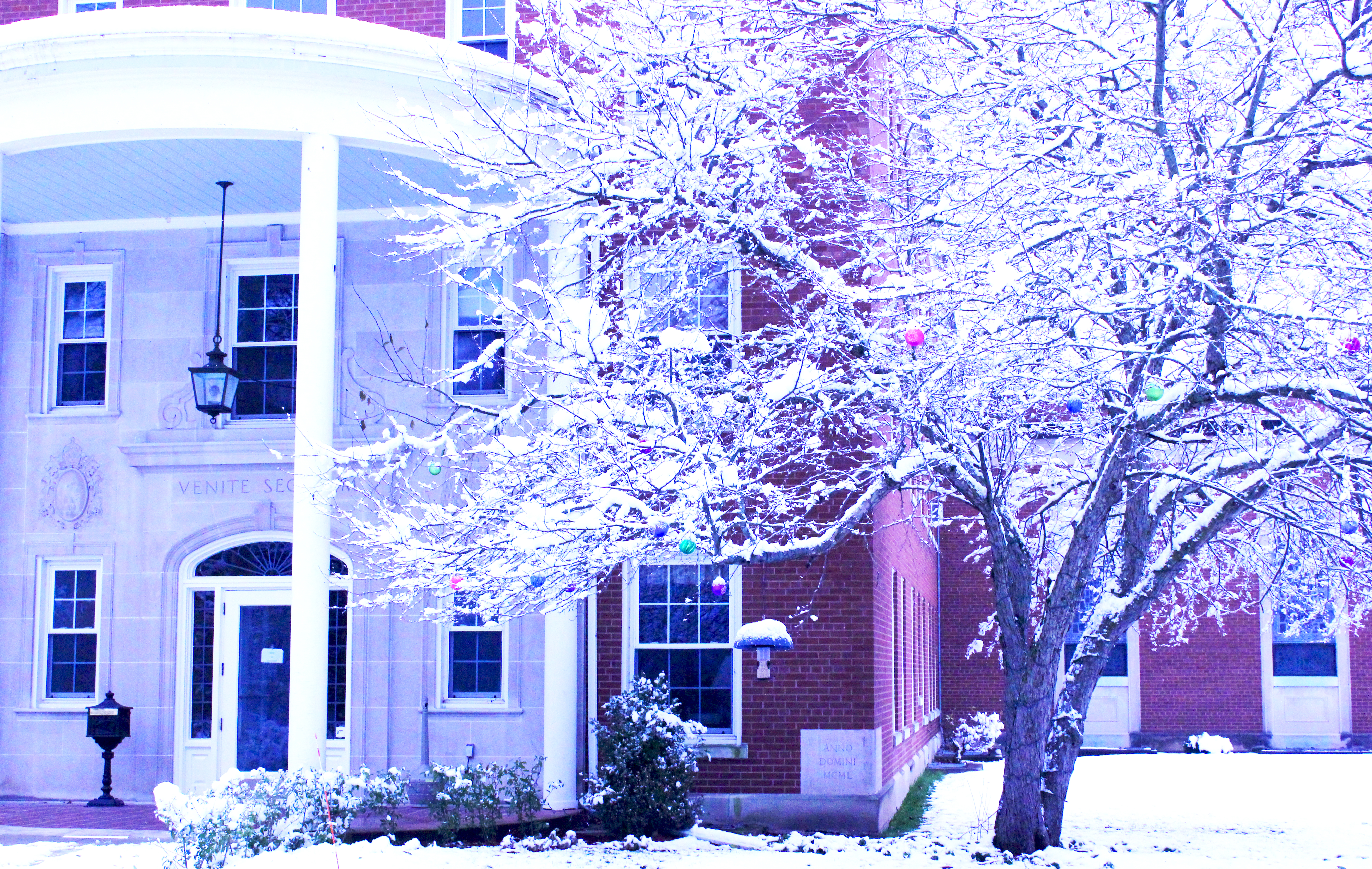 Retreat House in the Winter