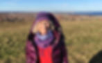 fine felted purple neck warmer workshop