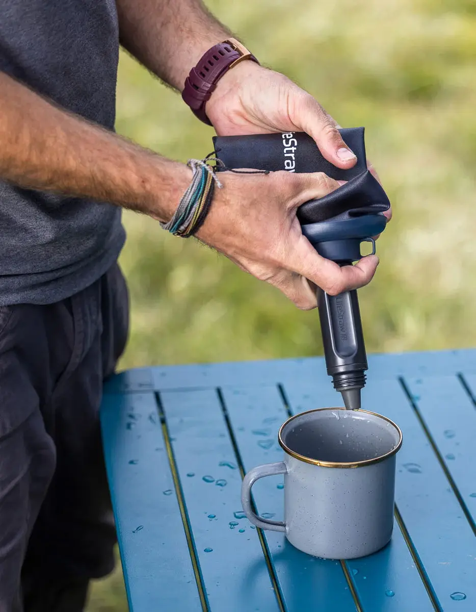 Thumbnail: LifeStraw Peak Series 650ml Collapsible Squeeze Filter Bottle