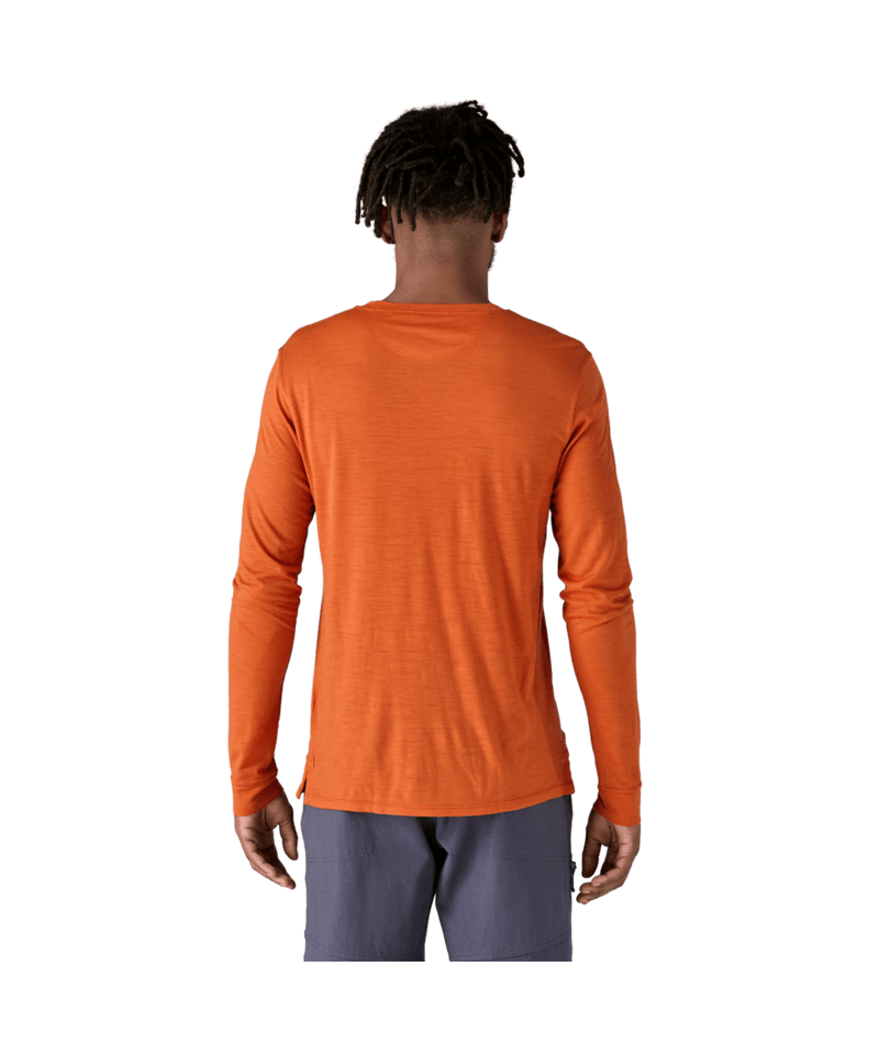 Thumbnail: Patagonia Men's Long-Sleeved Capilene Cool Merino Blend Graphic Shirt