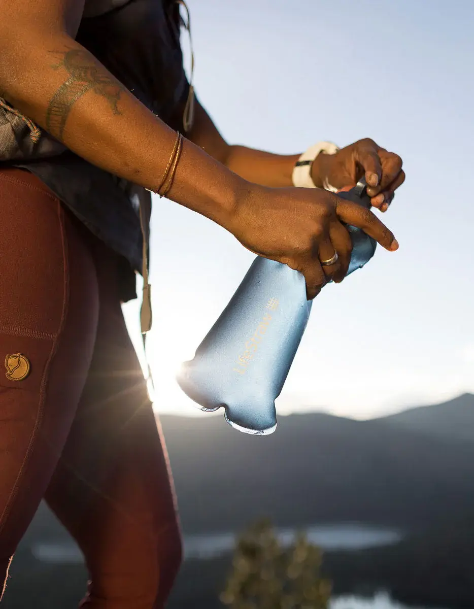 Thumbnail: LifeStraw Peak Series 650ml Collapsible Squeeze Filter Bottle