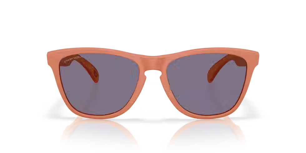 Thumbnail: Oakley Frogskins - Matte Ginger Frame and Prizm Grey Lenses