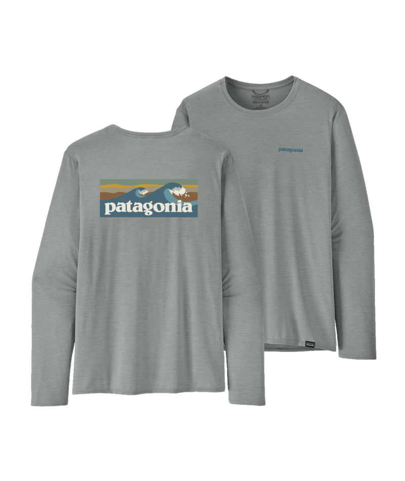 Thumbnail: Patagonia Men's Long-Sleeved Capilene Cool Daily Graphic Shirt