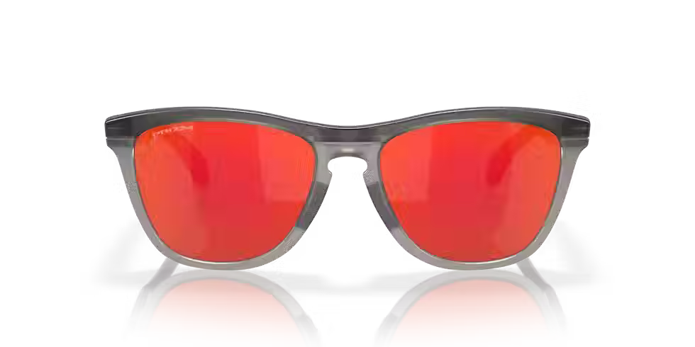 Thumbnail: Oakley Frogskins Range - Matte Grey Smoke/Grey Ink Frame and Prizm Ruby Lenses