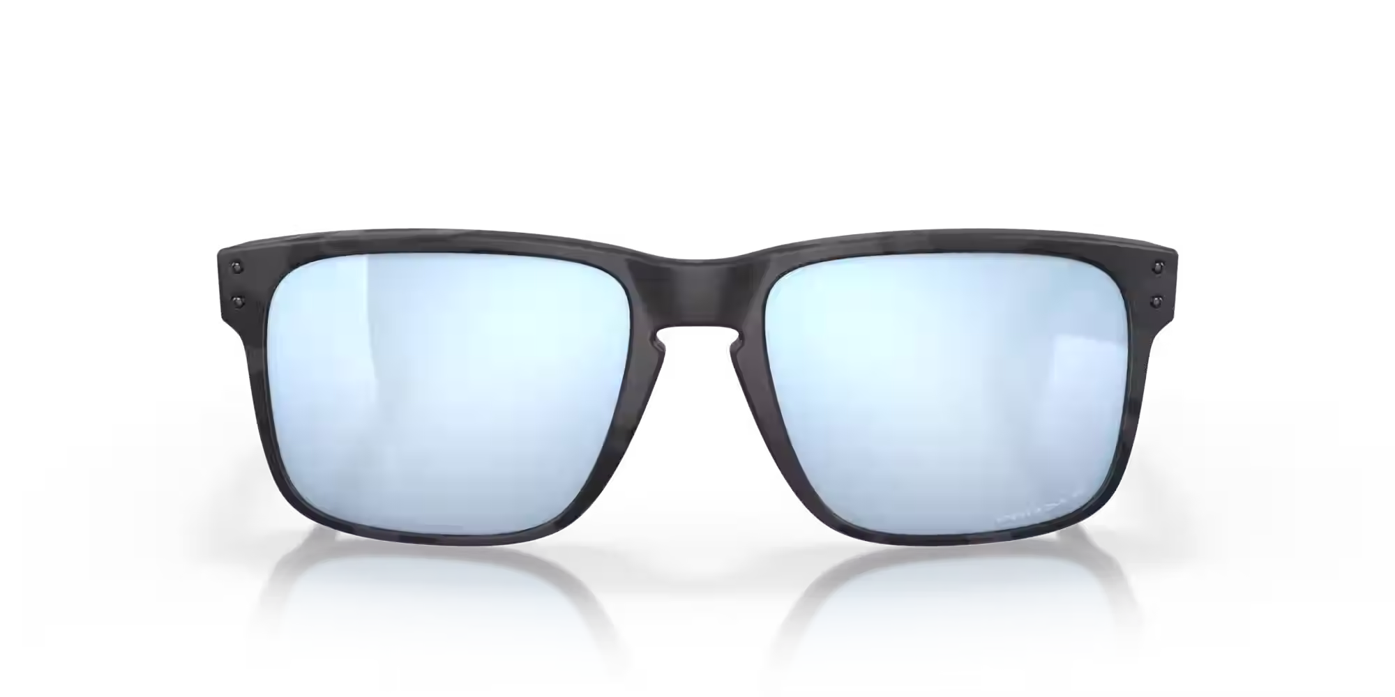 Oakley Holbrook - Matte Black Camo Frame and Prizm Deep Water Polarized Lenses