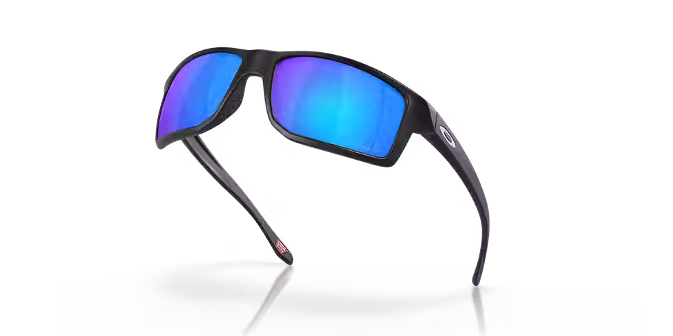 Thumbnail: Oakley Gibston - Matte Black Frame and Prizm Sapphire Polarized Lenses