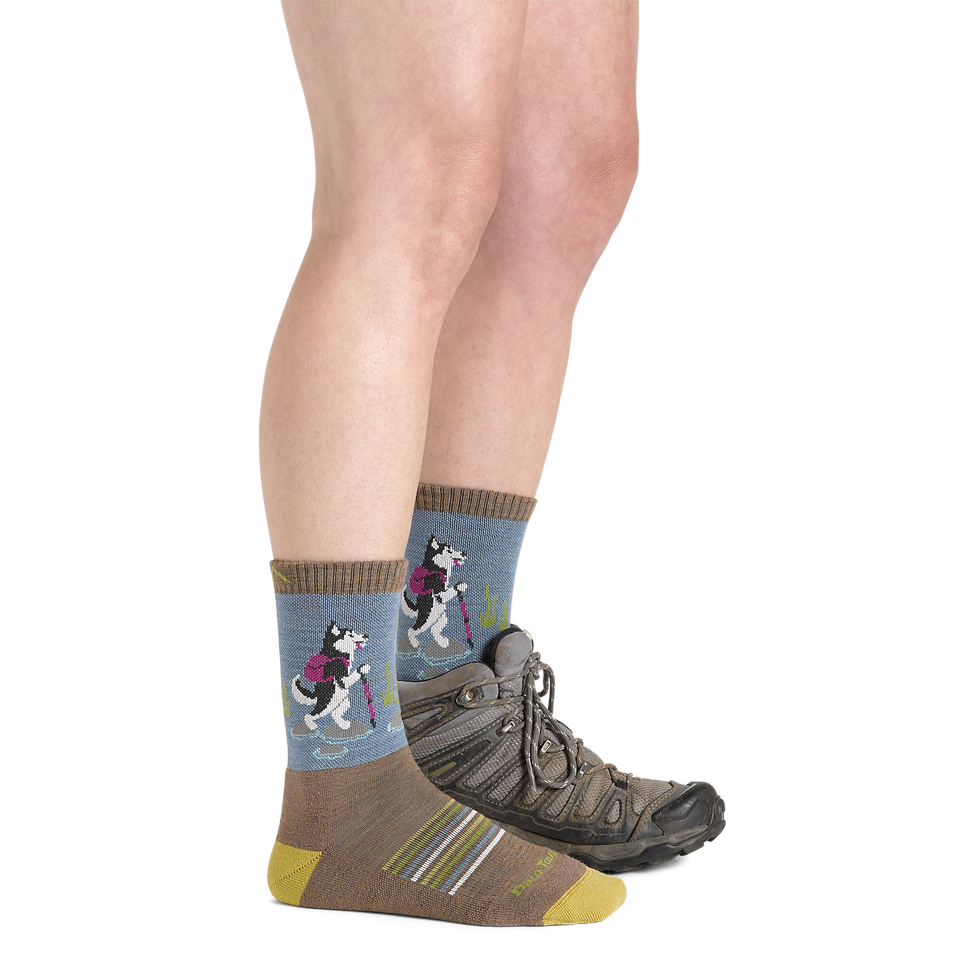Thumbnail: Darn Tough Women's Critter Club Lightweight Micro Crew Socks