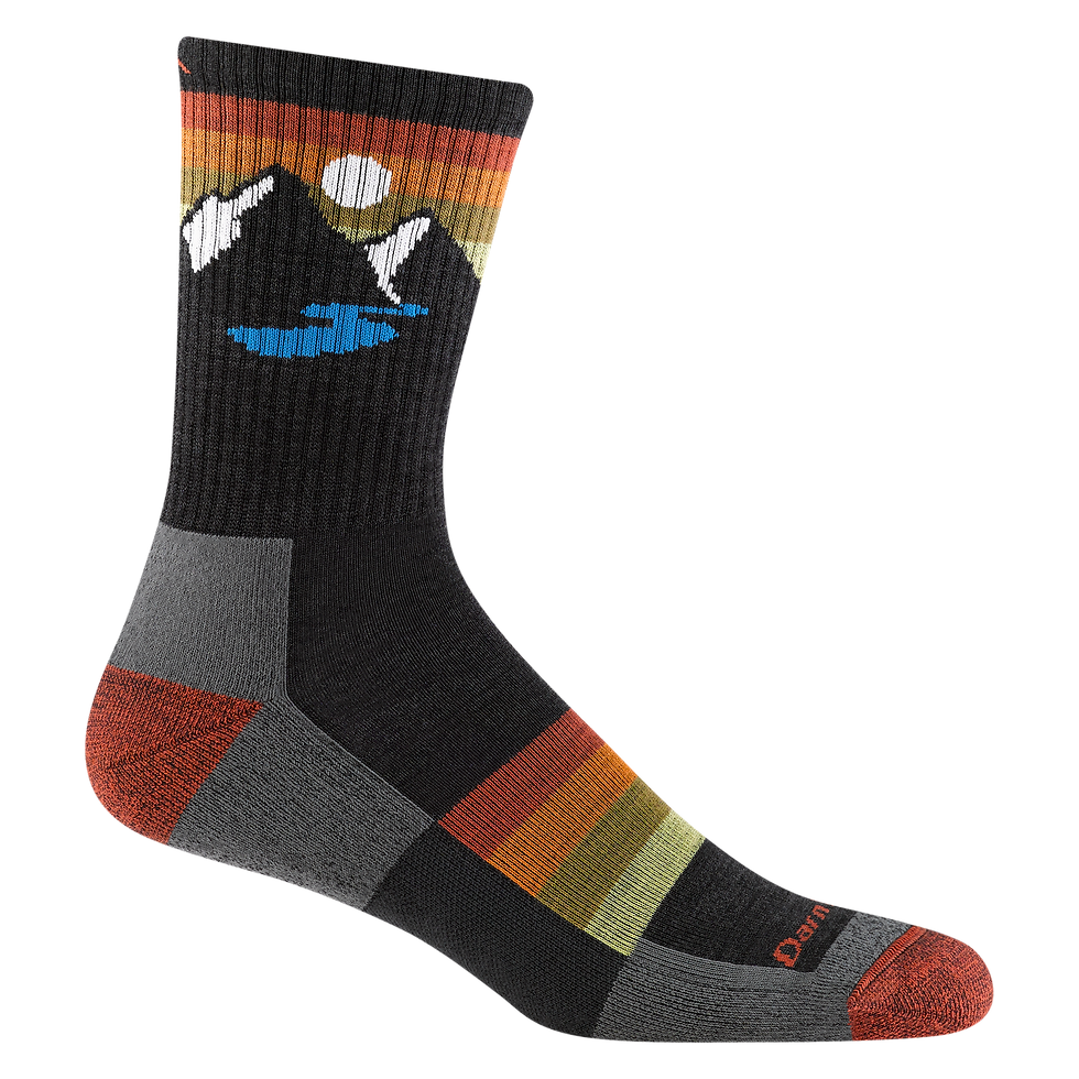 Darn Tough Men's Sunset Ridge Lightweight Micro Crew Socks