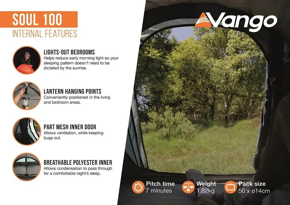 Thumbnail: Vango Soul 100 Tent