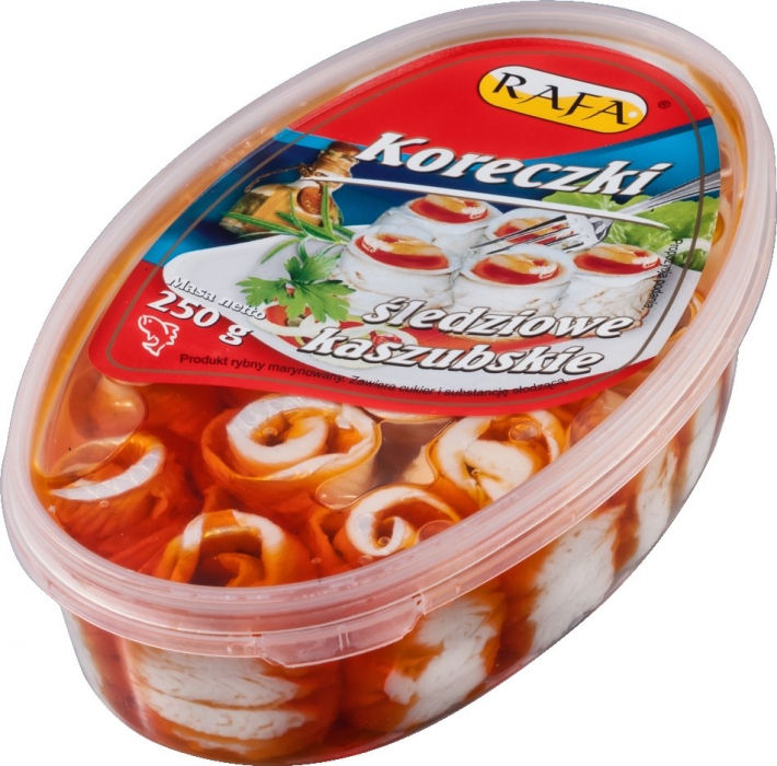 Miniatura: Rafa Koreczki śledziowe 230g
