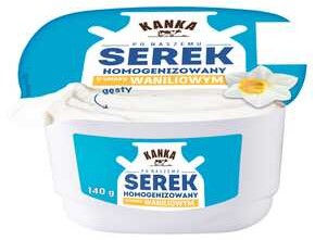 Miniatura: Serek homogenizowany waniliowy 140g, 150g