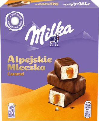 Miniatura: Milka Alpejskie Mleczko Pianka 330 g
