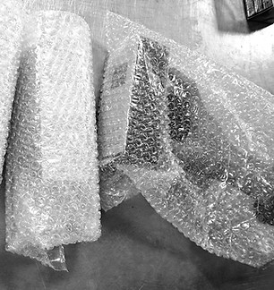 Blue30 Prep centre Amazon FBA prep service for online arbitrage products being packed into a polybag