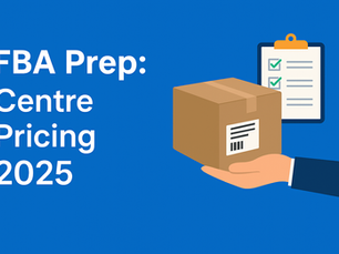FBA Prep Centre UK Pricing 2026