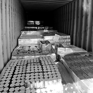 Blue30 Prep centre Amazon wholesale FBA prep service ISO container full of pallets