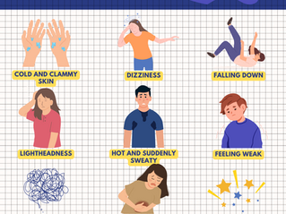 The warning signs of fainting