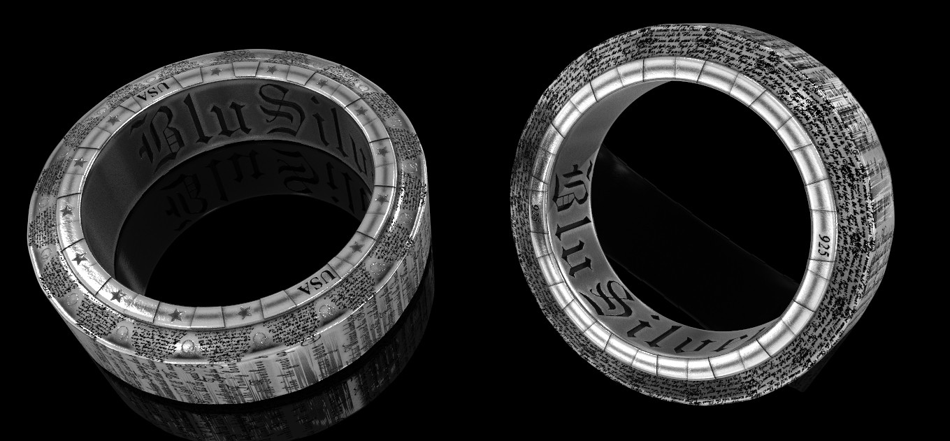 Custome Poetry Rings