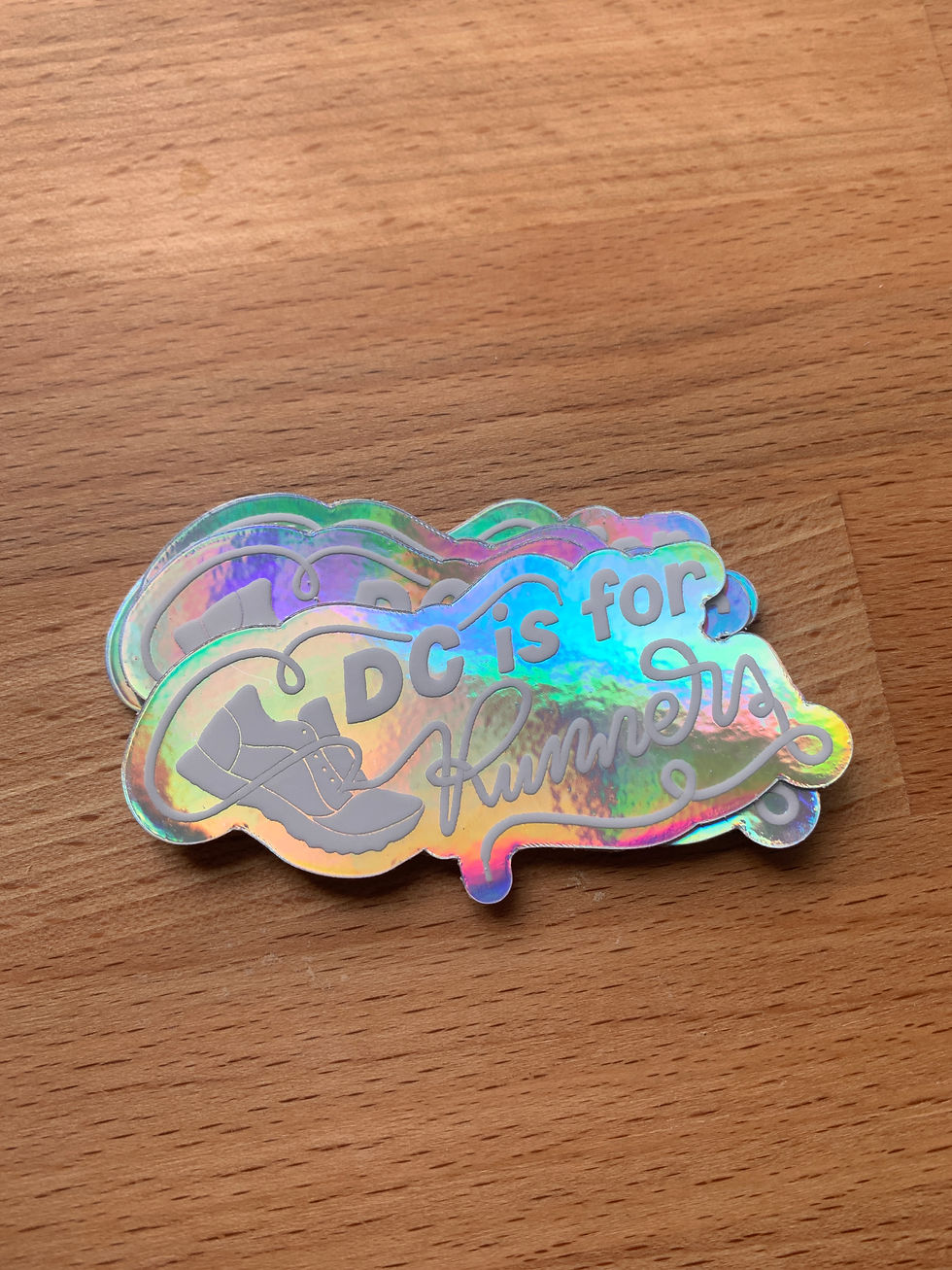 Thumbnail: DC is for Runners Sticker
