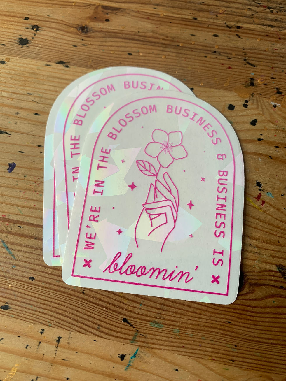 Thumbnail: Business is Bloomin Suncatcher