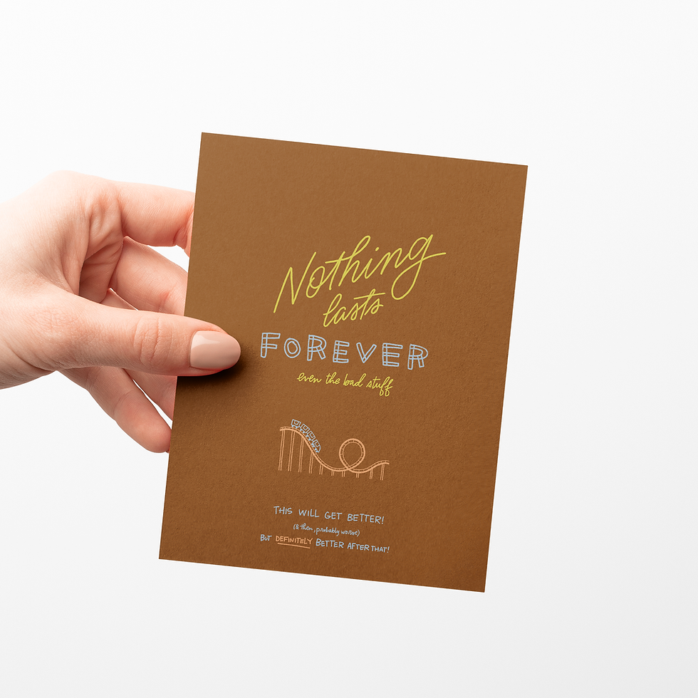 Thumbnail: Nothing Lasts Forever Card