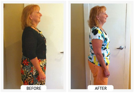 Barb lost 27 lbs and 25 inches in 6 weeks!