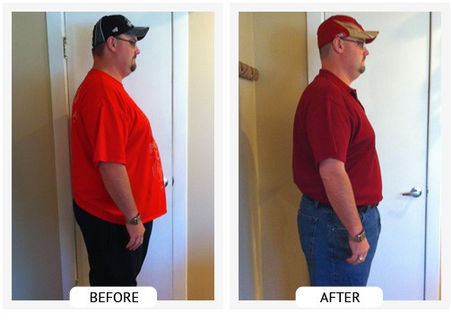 Don lost 60 lbs and 37 inches in 12 weeks!