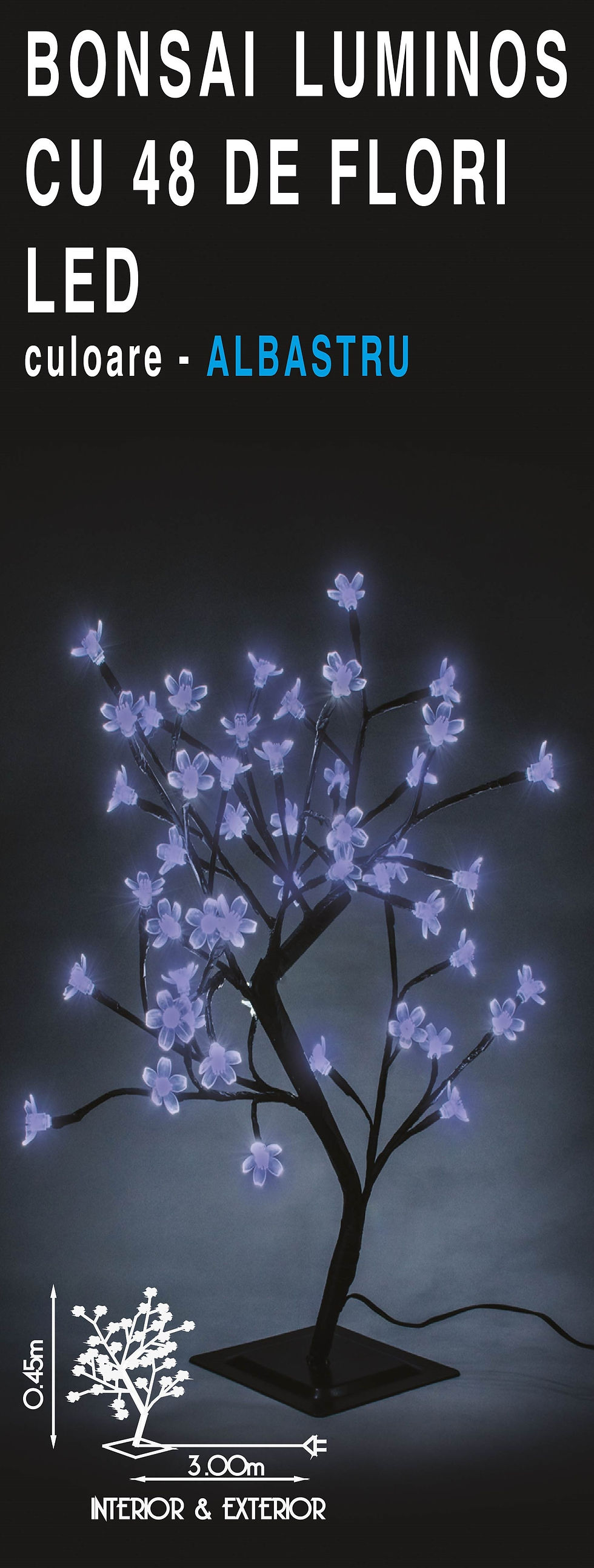 BONSAI 48LED BLUE