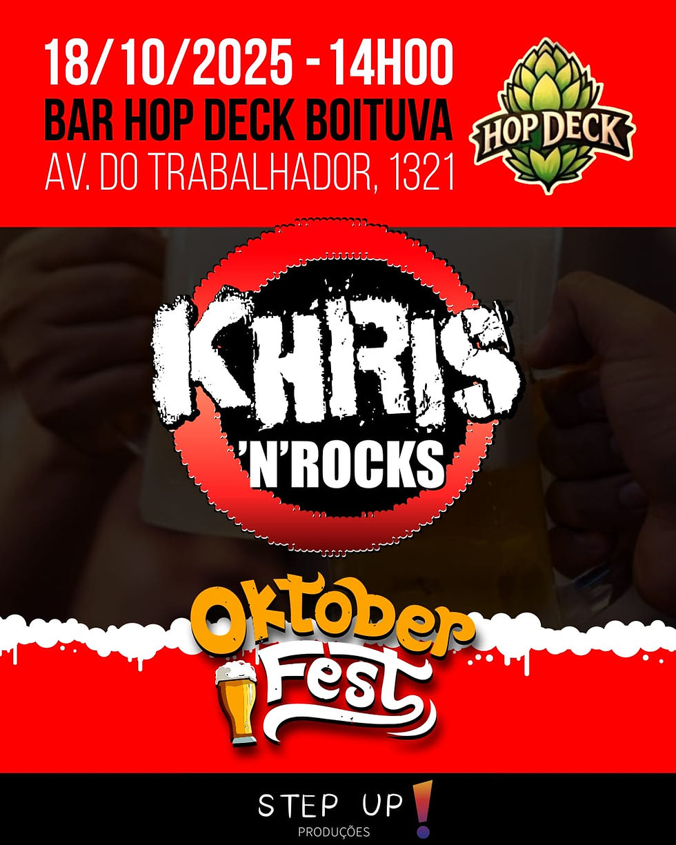 Khris N Rocks no Hop Deck!