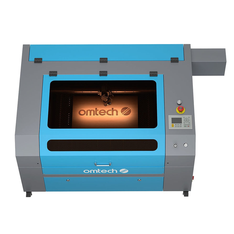 Miniatura: Cortadora Laser Omtech 80W +  Chiller